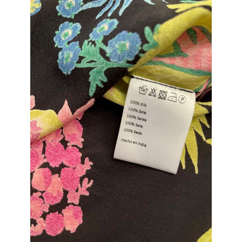 Anthropologie, Anacortes Silk Blouse Banjanan 100% Silk Sz XS - Picture 10 of 10